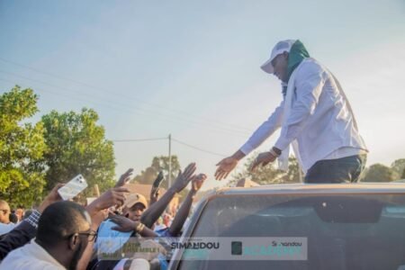 Ouverture officielle de la campagne à Tougué : Abdoul Aziz Diallo accueilli en grande pompe
