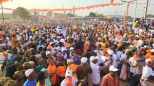 Mobilisation monstre à Kissidougou pour le candidat Mohamed Nabé